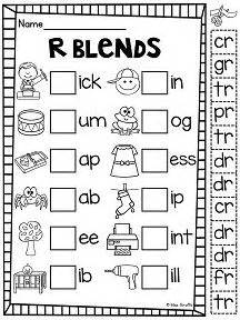 This phonics worksheet has nine pictures with a line under each one so the students can write the appropriate word for each picture using the word bank at the bottom. 13 Best Images of Initial Blends Worksheets 1st Grade - Beginning Consonant Blends Worksheet ...