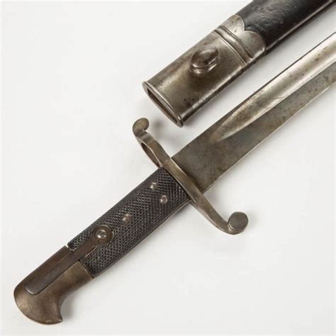 Sold Price Civil War Era Pattern 1856 Yataghan Sword Bayonet And