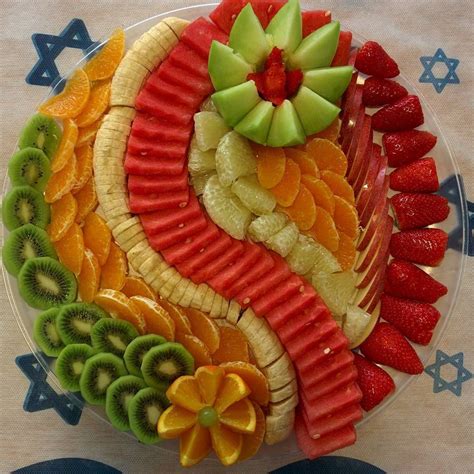 Fruit Platter Fruit Yummy Design Health Food Carving Fruit