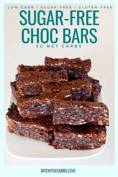 Sugar Free Chocolate Bars Nut Free Dairy Free Ditch The Carbs