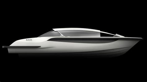 Rendering Of A Luxurious Limousine Tender Yacht Design By Hbekradi
