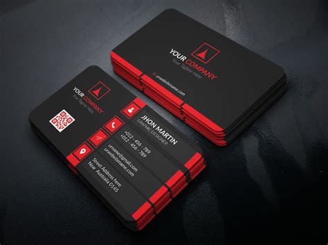 Check Out My Behance Project Corporate Business Card Design