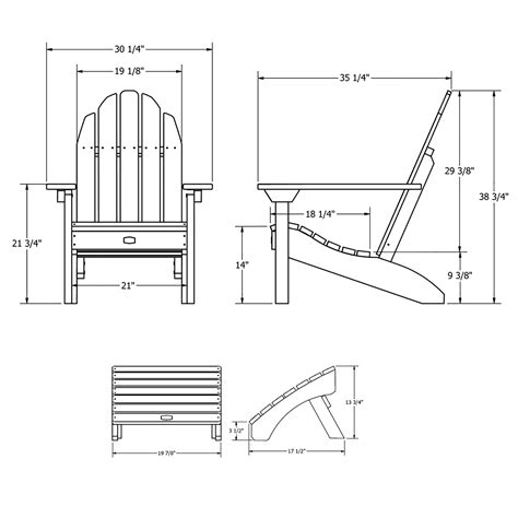 Favorite Link To Free Adirondack Chair Footrest Plans Any Wood Plan