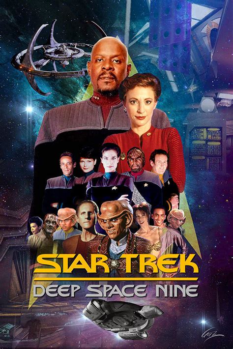 Deep Space Nine Wall Poster By Pzns On Deviantart