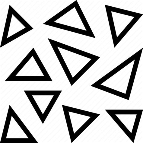 Background Pattern Random Texture Triangle Icon