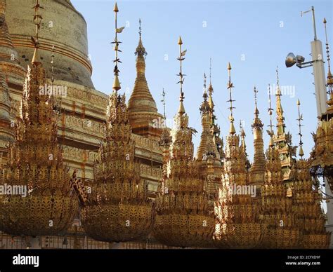 Shot Of Shwe San Daw Pagoda Pyay Myanmar Stock Photo Alamy