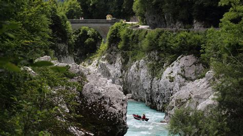 Napoleon Bridge Over Soca River Slovenia Editorial Image Image Of