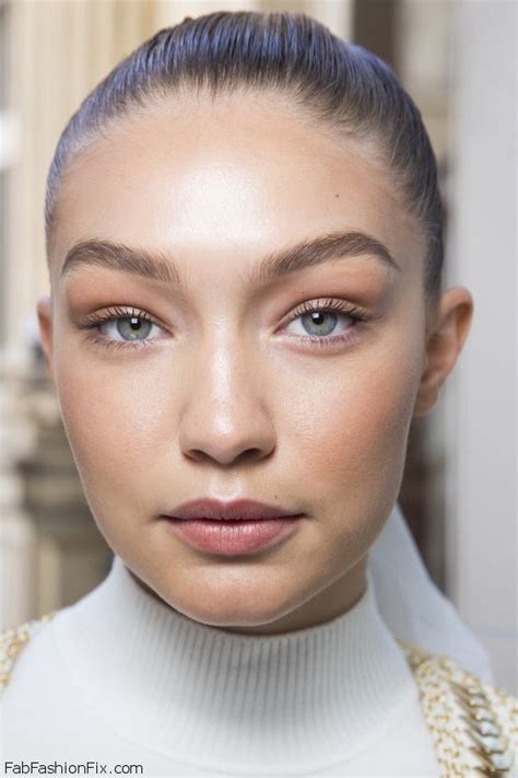 Gigi Hadid Backstage At The Balmain Spring 2016 Fashion Show