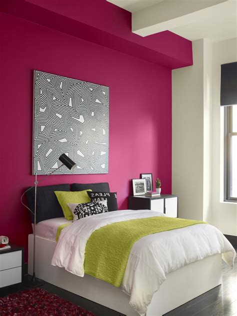 Accent Wall Color Pleasing Combinations Bedroom Home