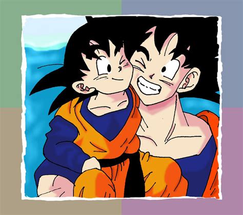 Goku And Goten At Day By Sangelus On DeviantArt