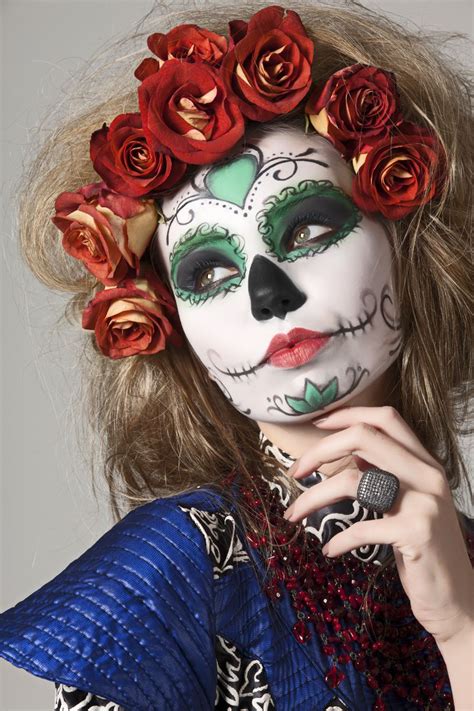 Make Caveiras Mexicanas Sugar Skull Girl Sugar Skull Makeup Sugar Skull Design Sugar Skulls