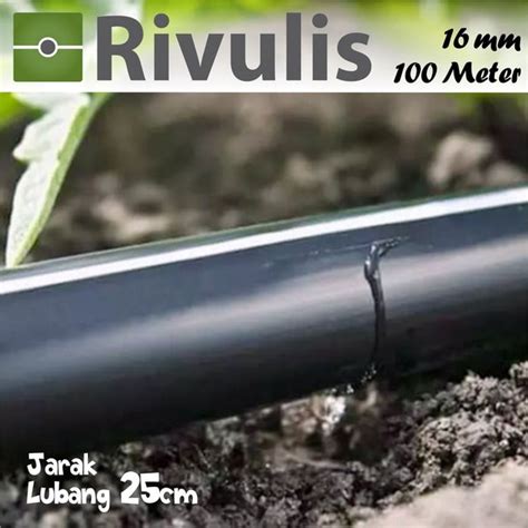 Jual Selang Irigasi Tetes Selang Drip RIVULIS TTAPE 16mm 5 Per 8 Inchi