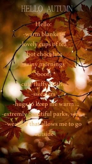 Inspirational Quotes About Autumn Quotesgram