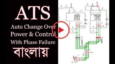 ATS-Auto Transfer Switch Power & Control Diagram | Auto ...