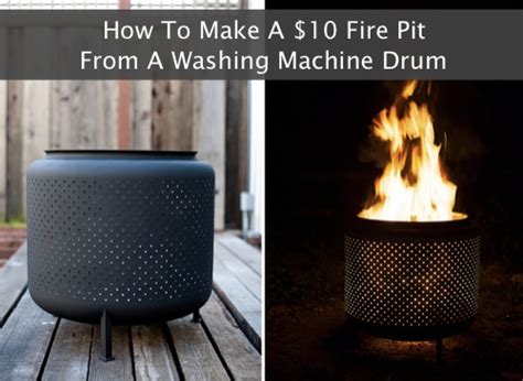 Nov 29, 2018 · get available the fire poker and the fire screen to ensure that the fire pit is safe. How To Make A $10 Fire Pit From A Washing Machine Drum ...