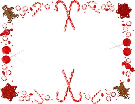 Red Christmas Frame Png Photos Png Mart