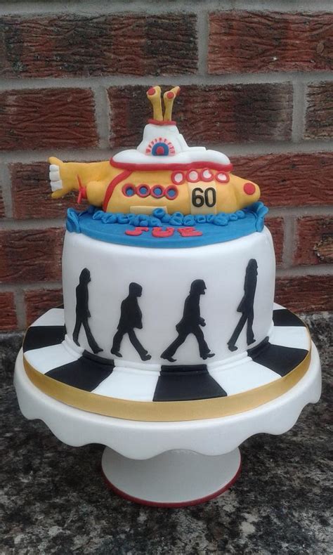 Beatles Birthday Cake Decorated Cake By Karens Kakery Cakesdecor