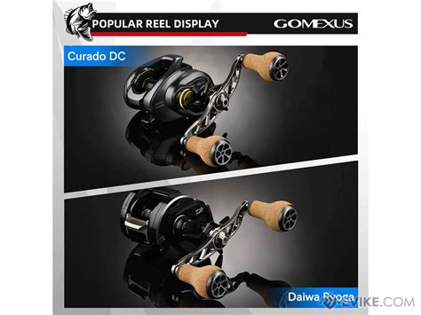 Gomexus Reel Handle W Cork Knobs For Baitcasting Reel Color White