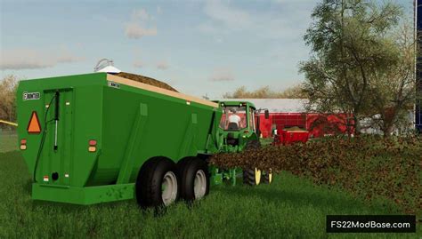 Frontier Manure Spreader Farming Simulator 22 Mod Ls22 Mod Fs22 Mod