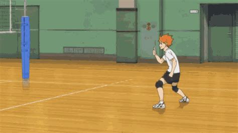 Haikyu Shoyo Hinata Jumped To Hit The Ball Opposite Hd Anime Wallpapers