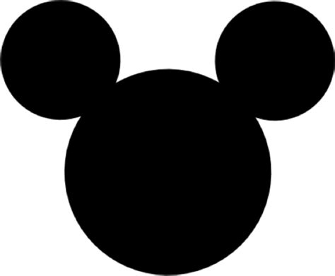 minnie mouse face clipart outline clipground