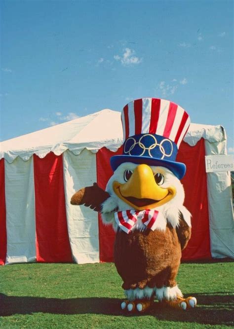 Meet The World Disneys Sam The Eagle And The 1984 Olympics