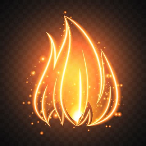 Fire Background Design Vector Free Download