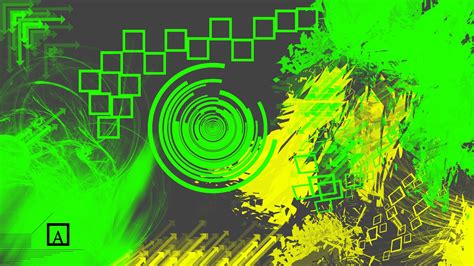 Green Yellow Hd Wallpaper Background Image 1920x1080