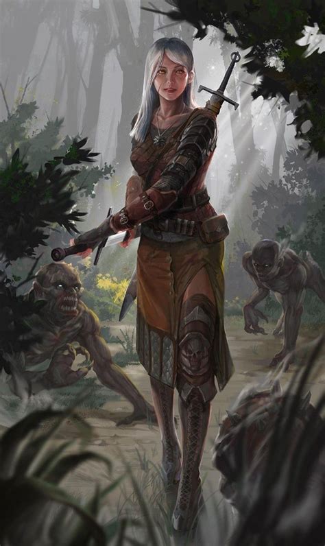 The Witcher 10 Awesome Pieces Of Genderbend Fan Art