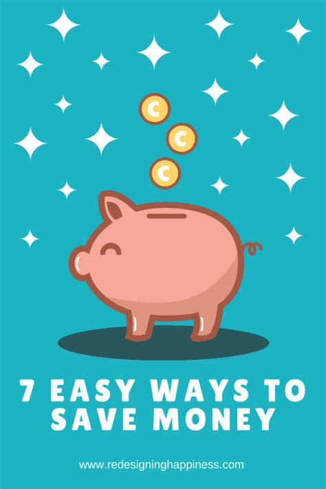 7 Easy Ways To Save Money