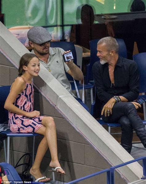 How important are boot camps for the cast? Leonardo DiCaprio takes selfie at 2016 US Open with young ...