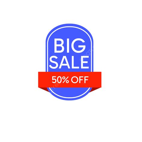 Big Sale Label Banner Sale Label Banner Png Transparent Clipart