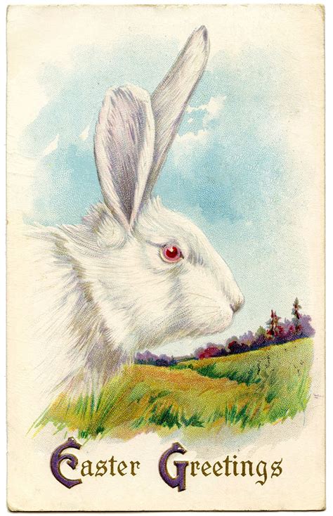 The eggs may be real ones that have been painted, chocolate ones or colored plastic ones that may or may not contain candy. Royalty Free Image - Easter Bunny - The Graphics Fairy