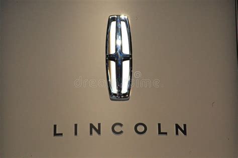 Lincoln Logo Emblem Signage Editorial Photography Image Of Automotive