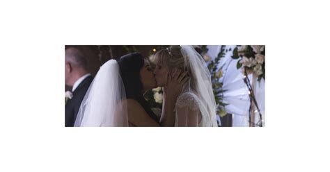 Glee Santana And Brittanys Wedding Pictures Popsugar Entertainment