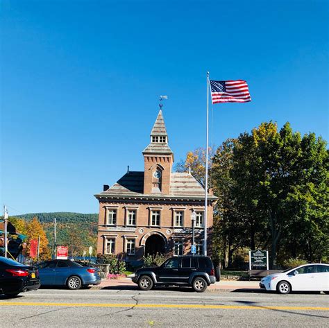 Historic Warren County Courthouse In Lake George New York Paul