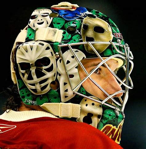 Goalie Masks Honoring Goalies Goalie Mask Goalie Hockey Mask