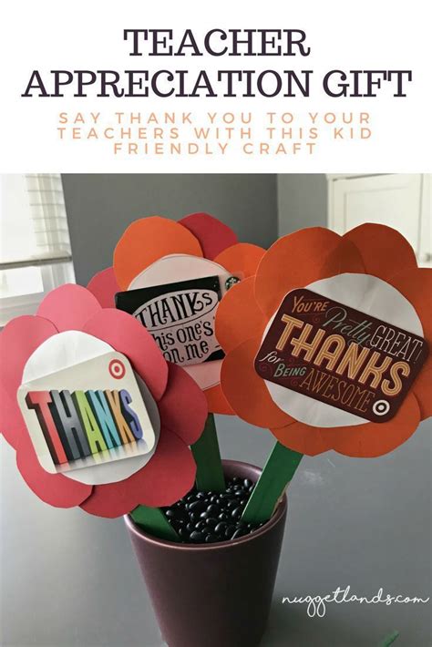 Teacher Appreciation Craft That Is Fun For Both Mom And Kids Teacher