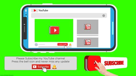 Youtube subscribe button animation free download; Youtube Subscribe Button And Bell Icon Full Set | PNG, AE ...