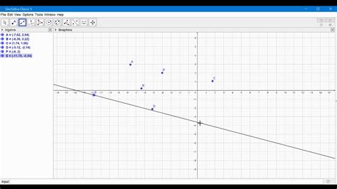 Introduction To Geogebra Basic Features Youtube