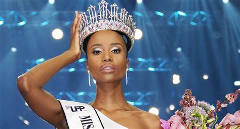 At least 90 winners of national beauty contests from around the world competed for the title of the most beautiful woman. The Source |WATCH How Zozibini Tunzi Won The Miss ...