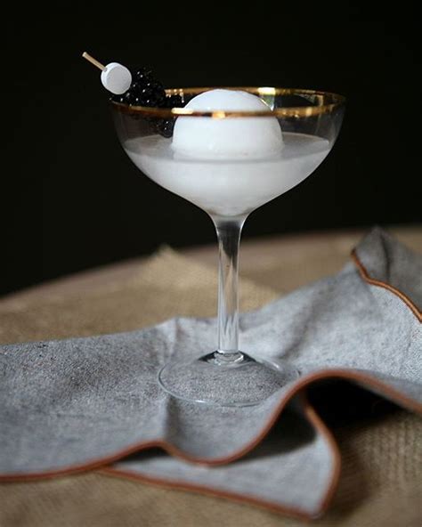 Full Moon Vodka Martini With Coconut Cream Moons And Fresh Blackberries By Jojotastic Quick