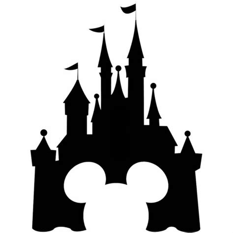 Download High Quality walt disney world logo silhouette Transparent PNG