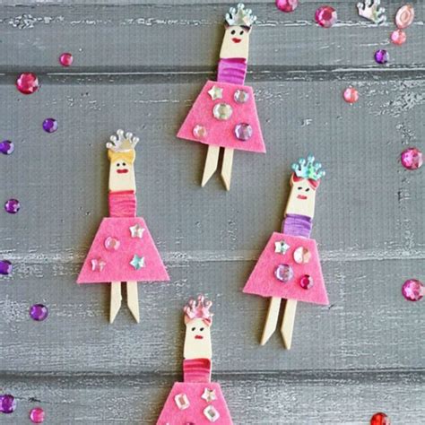 25 Super Cute Clothespin Crafts For Kids Clothes Pin Crafts Crafts