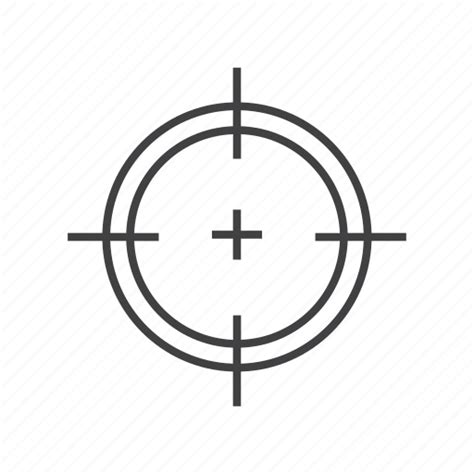 Aim Hunt Hunting Scope Target Icon Download On Iconfinder