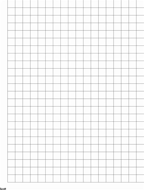 Excel Graph Paper Template