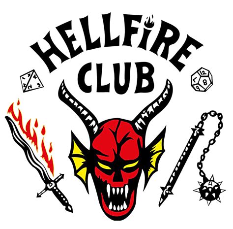 Remera Stranger Things Hellfire Club The Wild