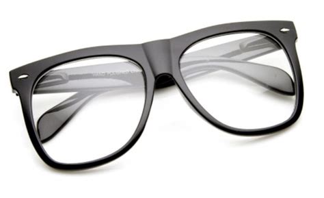 Black Nerd Glasses Iconic 80 S Style Clear Lens 12 Pack