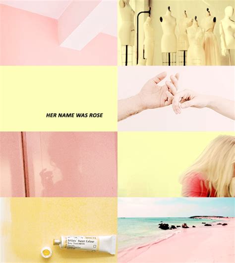 all pink and yellow." | Yellow aesthetic pastel, Yellow aesthetic, Rose
