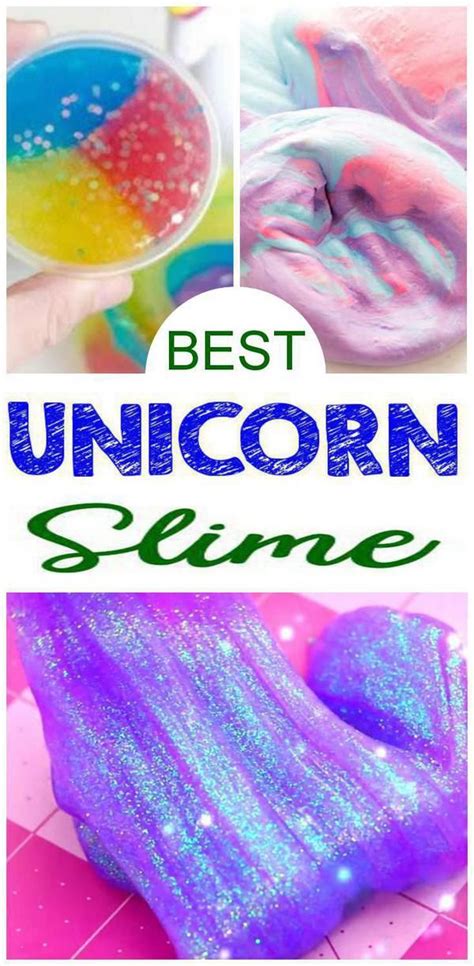 Unicorn Slime Best Unicorn Slime Recipes Kids Will Want To Make Easy
